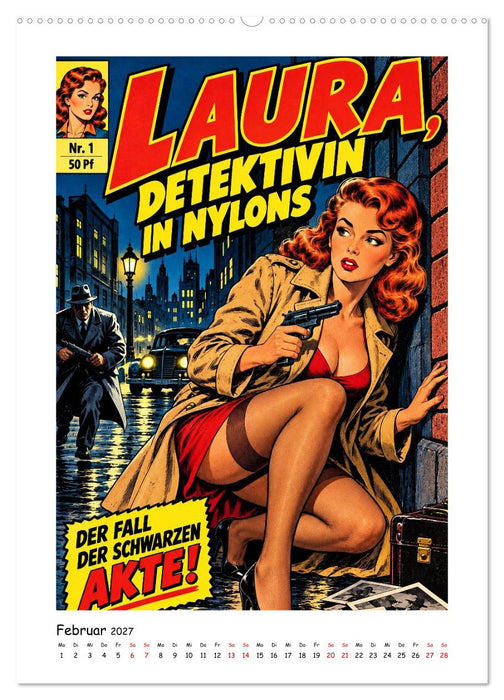 Retro-Comics (CALVENDO Wandkalender 2027)