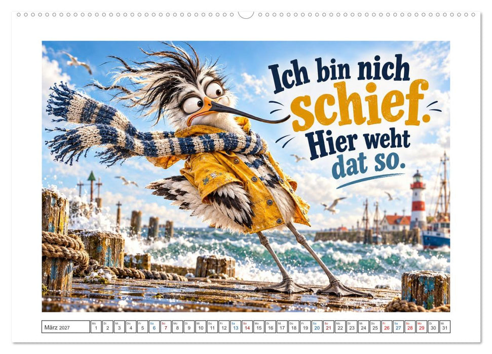 Küstenköppe (CALVENDO Premium Wandkalender 2027)
