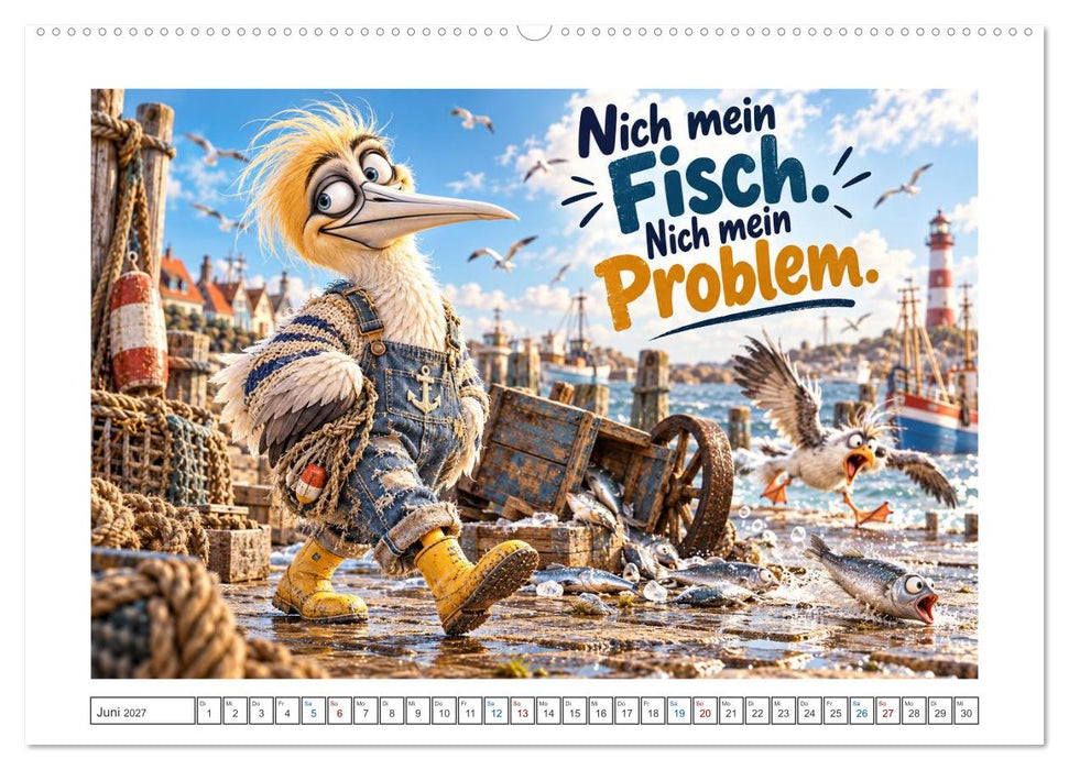 Küstenköppe (CALVENDO Premium Wandkalender 2027)