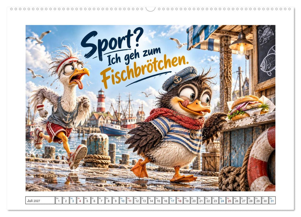 Küstenköppe (CALVENDO Premium Wandkalender 2027)