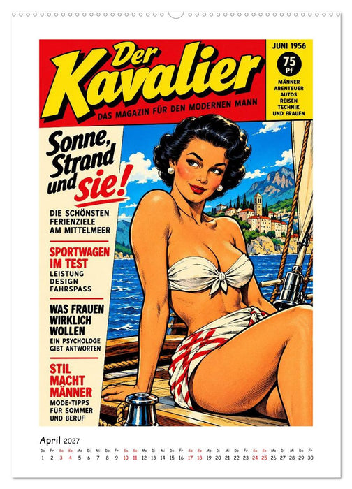 Retro-Comics (CALVENDO Premium Wandkalender 2027)