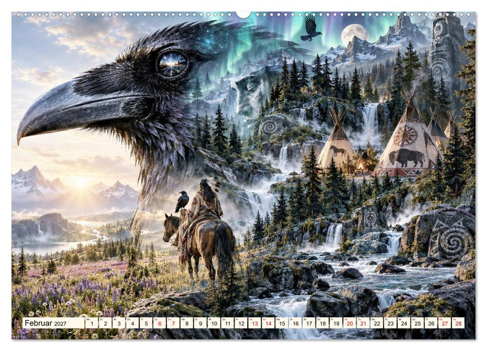 Der reitende Krieger (CALVENDO Premium Wandkalender 2027)