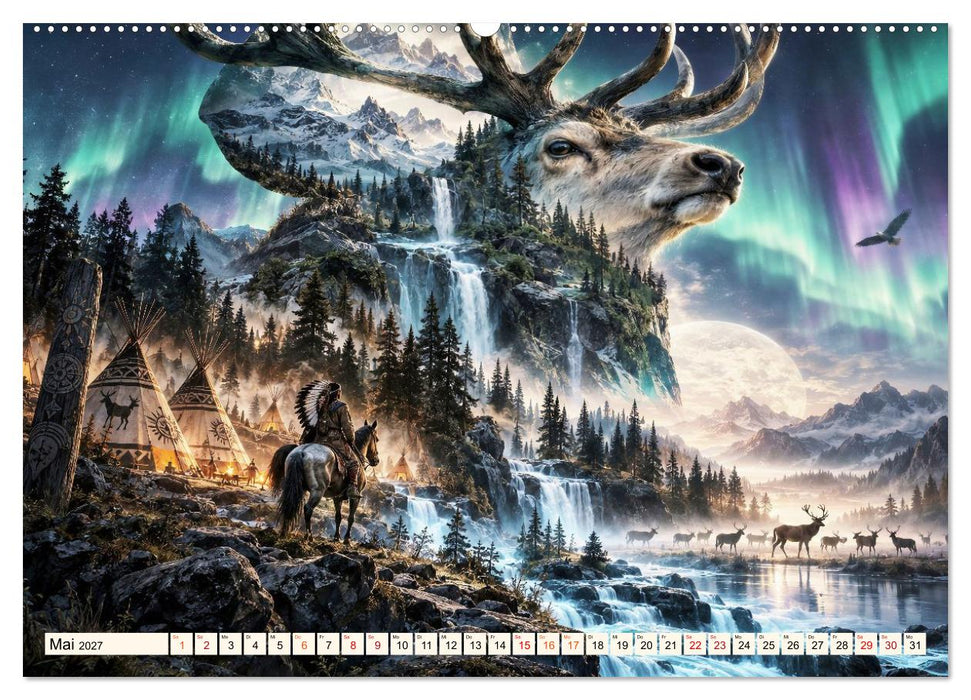 Der reitende Krieger (CALVENDO Premium Wandkalender 2027)