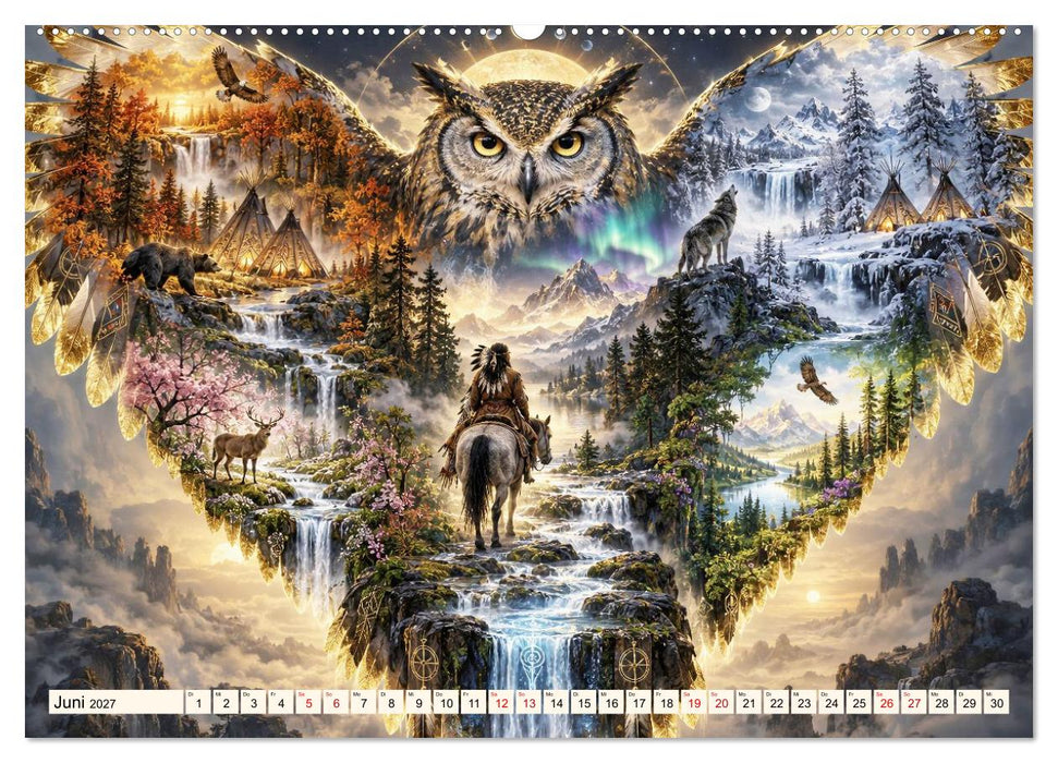 Der reitende Krieger (CALVENDO Premium Wandkalender 2027)