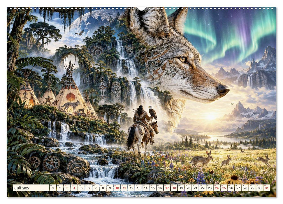 Der reitende Krieger (CALVENDO Premium Wandkalender 2027)