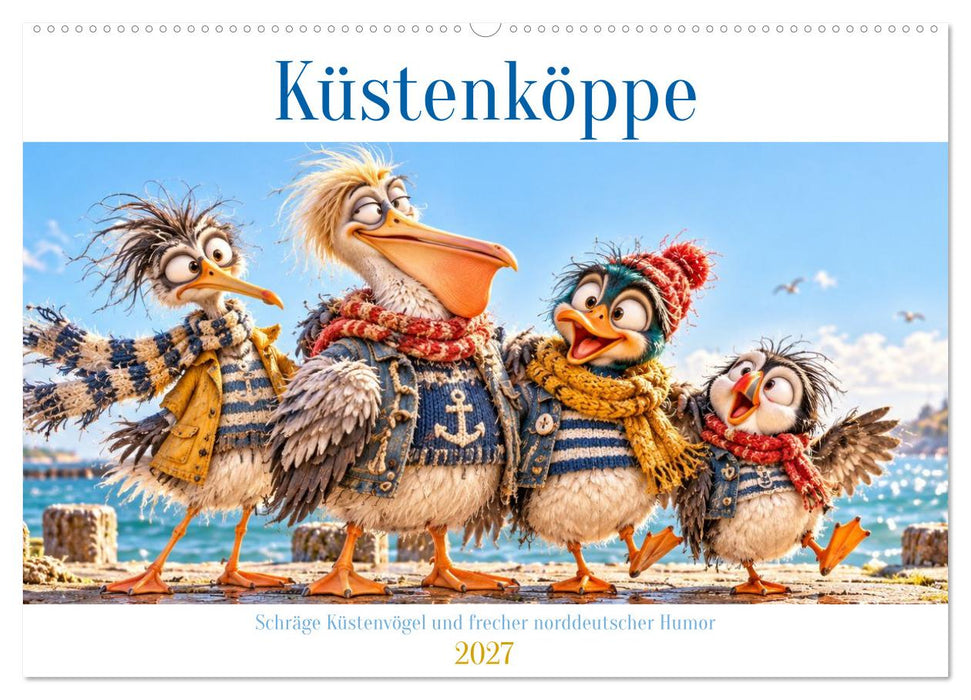 Küstenköppe (CALVENDO Wandkalender 2027)