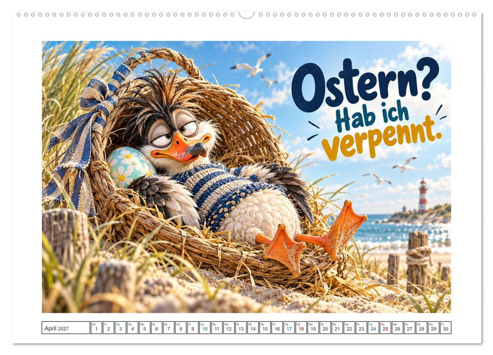 Küstenköppe (CALVENDO Wandkalender 2027)