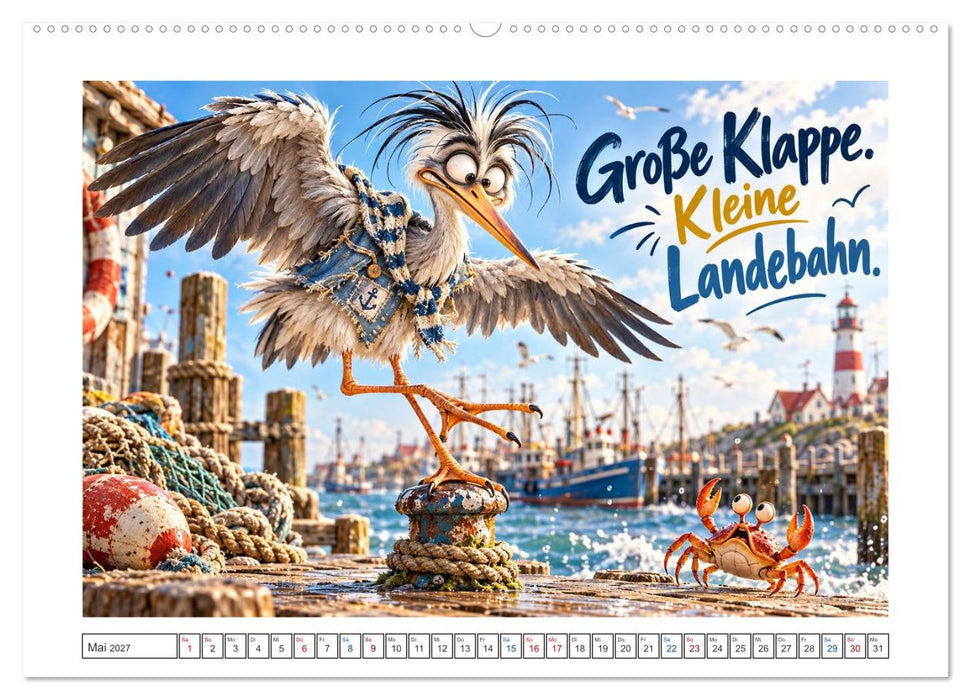 Küstenköppe (CALVENDO Wandkalender 2027)