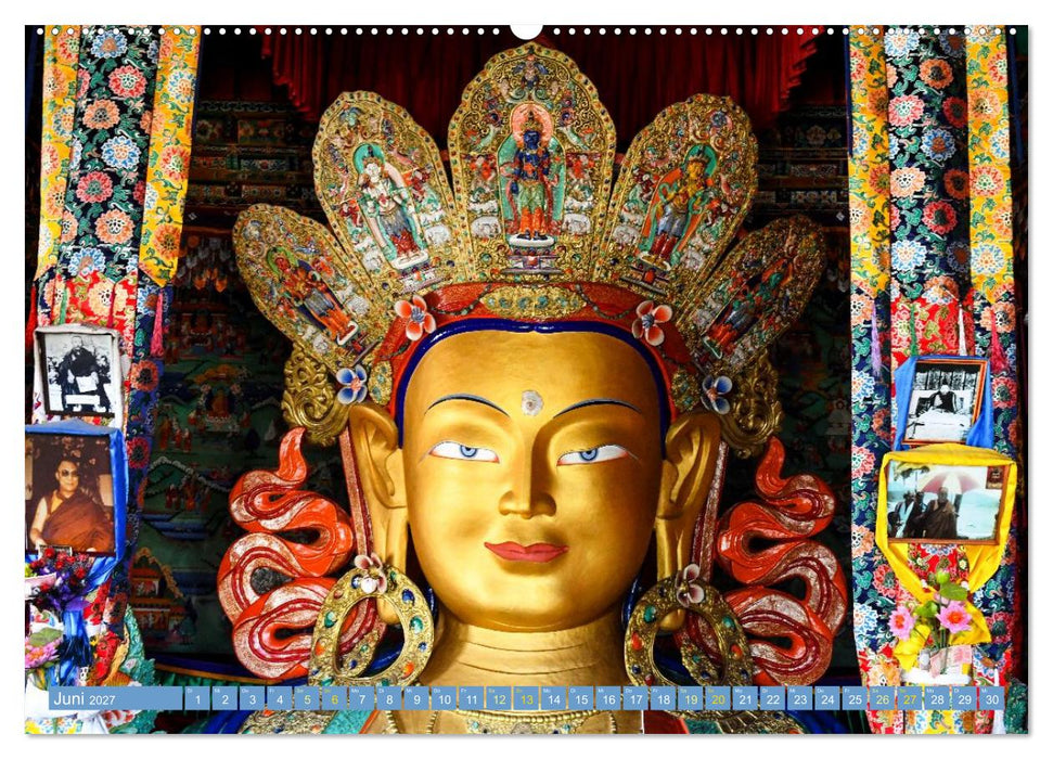 Riesige Buddhas (CALVENDO Wandkalender 2027)