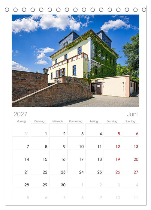 Einfach Kelsterbach am Main (CALVENDO Tischplaner A5H 2027)