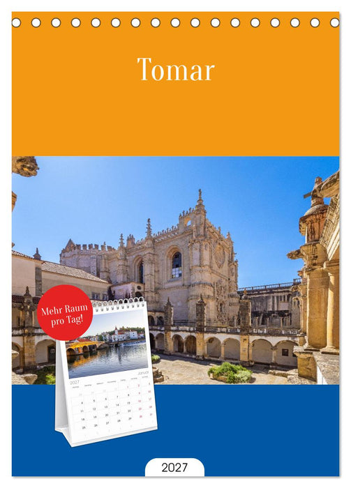 Tomar (CALVENDO Tischplaner A5H 2027)