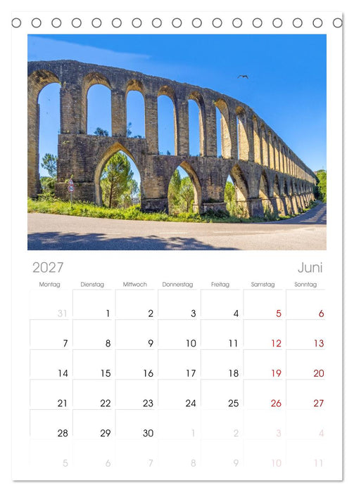 Tomar (CALVENDO Tischplaner A5H 2027)