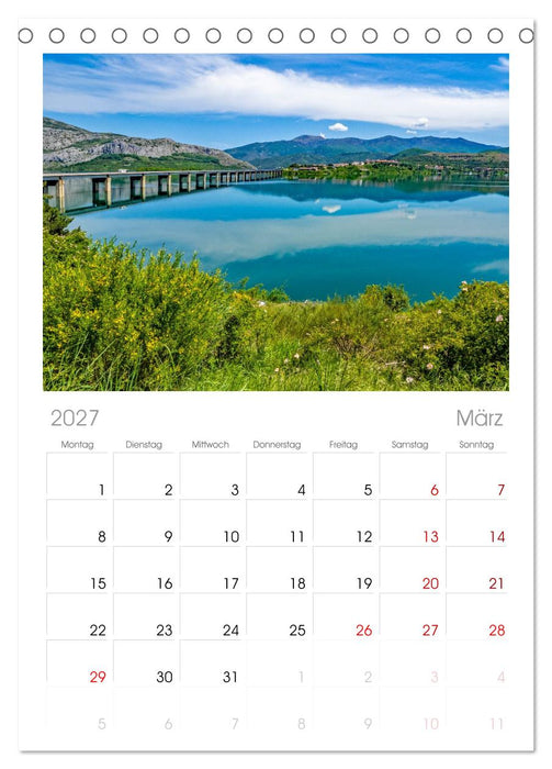 Provinz León (CALVENDO Tischplaner A5H 2027)