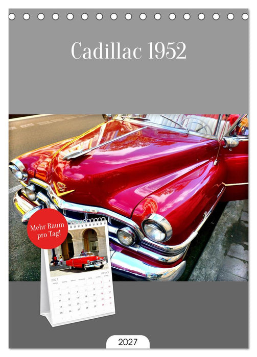 Cadillac 1952 (CALVENDO Tischplaner A5H 2027)