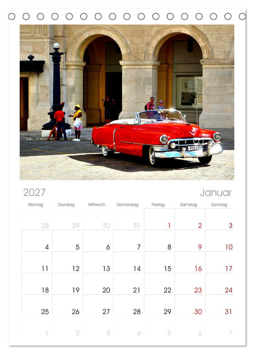 Cadillac 1952 (CALVENDO Tischplaner A5H 2027)