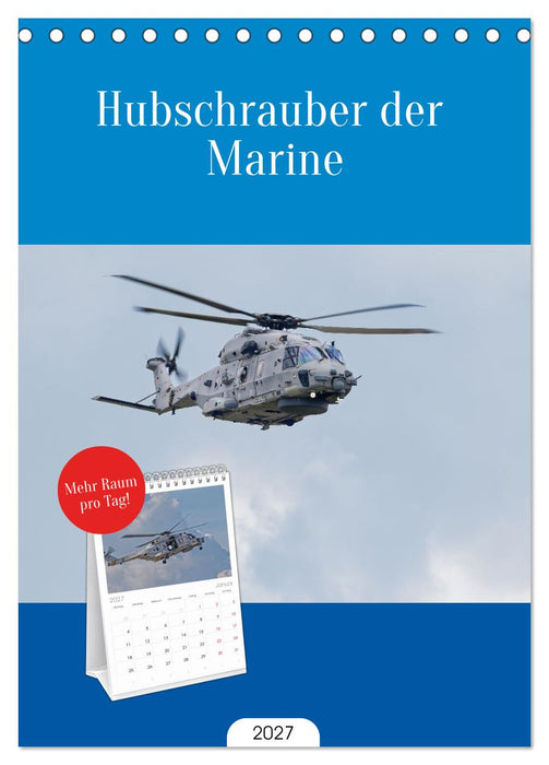 Hubschrauber der Marine (CALVENDO Tischplaner A5H 2027)