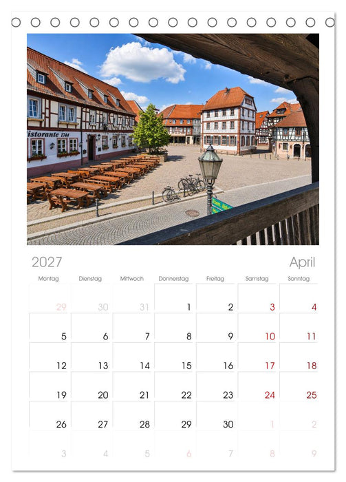 Seligenstadt am Main (CALVENDO Tischplaner A5H 2027)