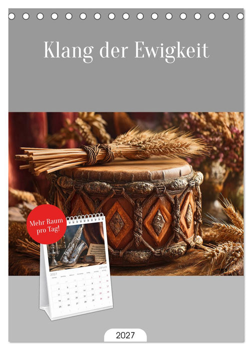 Klang der Ewigkeit (CALVENDO Tischplaner A5H 2027)