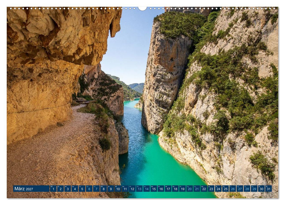 In den Spanischen Pyrenäen (CALVENDO Wandkalender 2027)