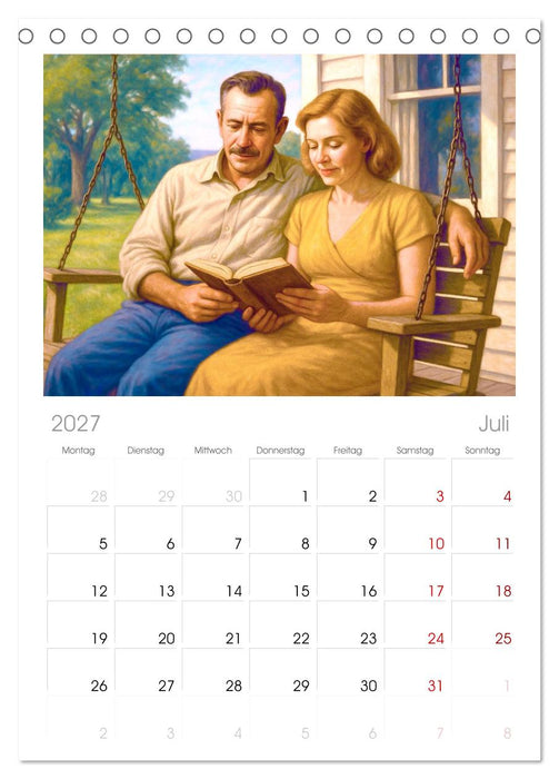 John Steinbeck (CALVENDO Tischplaner A5H 2027)