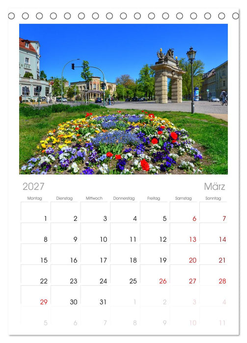 POTSDAM. Du bist so schön (CALVENDO Tischplaner A5H 2027)