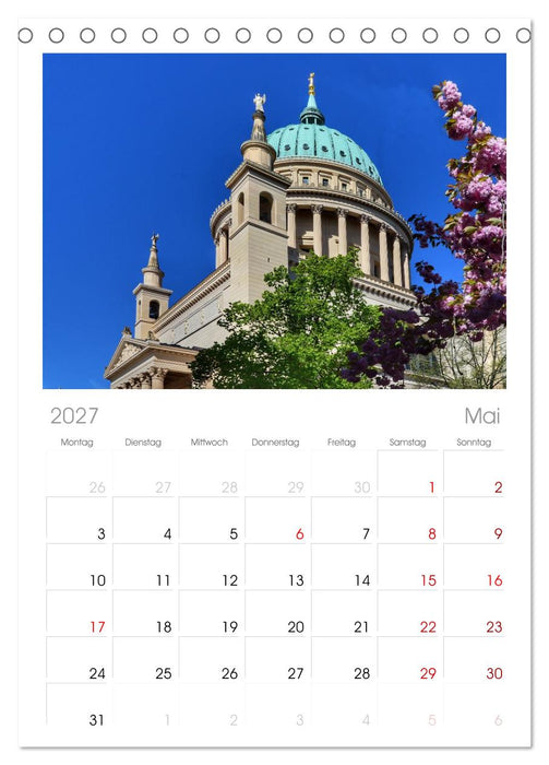 POTSDAM. Du bist so schön (CALVENDO Tischplaner A5H 2027)