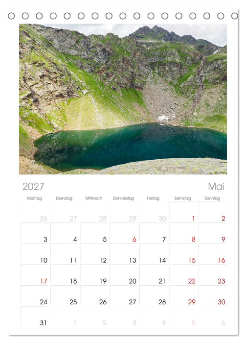 Südtirol (CALVENDO Tischplaner A5H 2027)