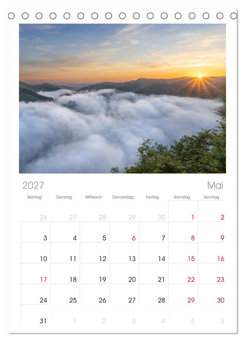 Der Harz - einfach mystisch (CALVENDO Tischplaner A5H 2027)