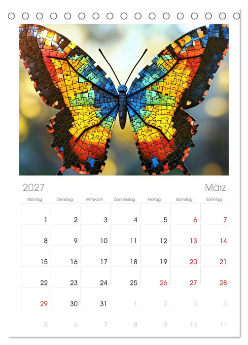 Faszination PUZZLE (CALVENDO Tischplaner A5H 2027)