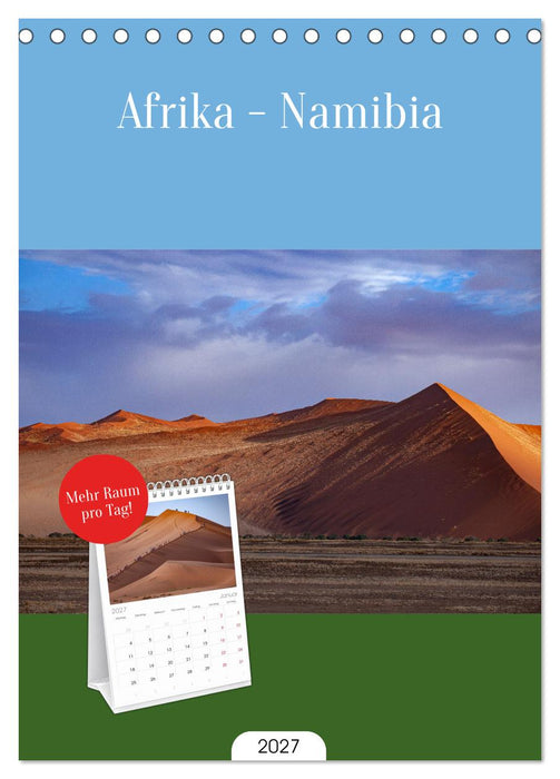Afrika - Namibia (CALVENDO Tischplaner A5H 2027)