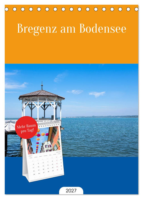 Bregenz am Bodensee (CALVENDO Tischplaner A5H 2027)