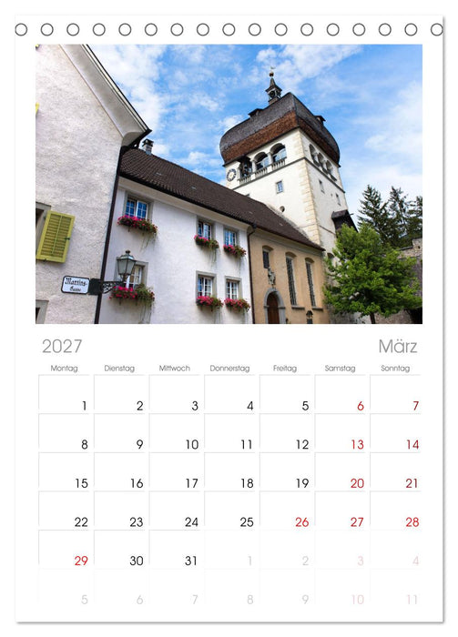 Bregenz am Bodensee (CALVENDO Tischplaner A5H 2027)