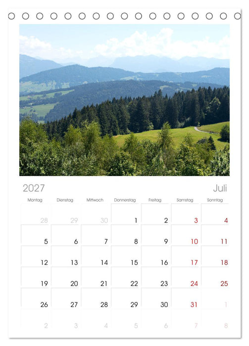 Bregenz am Bodensee (CALVENDO Tischplaner A5H 2027)