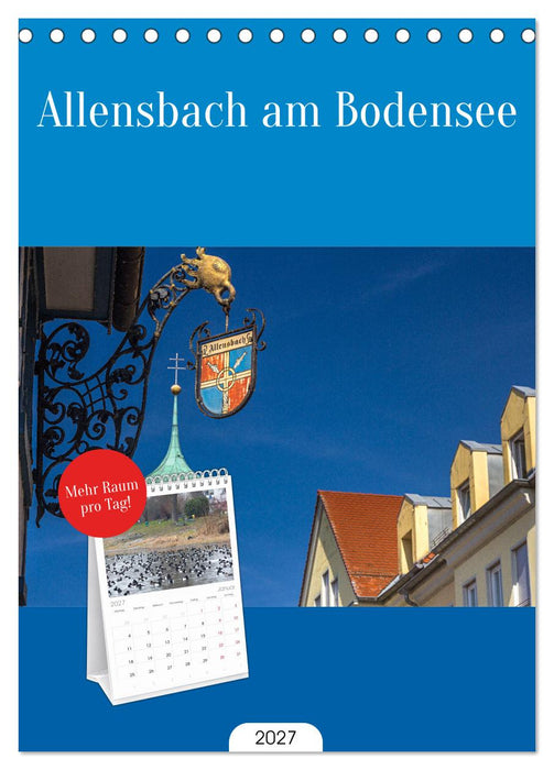 Allensbach am Bodensee (CALVENDO Tischplaner A5H 2027)