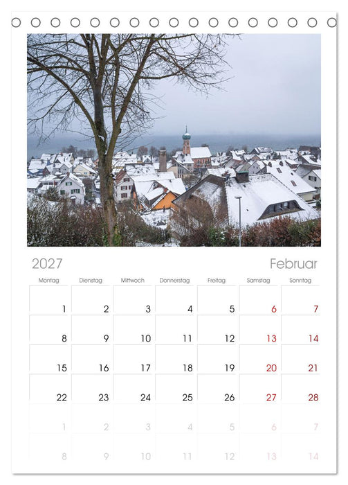 Allensbach am Bodensee (CALVENDO Tischplaner A5H 2027)