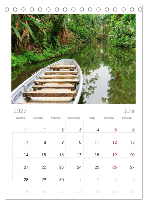 Entdecke Ecuador (CALVENDO Tischplaner A5H 2027)