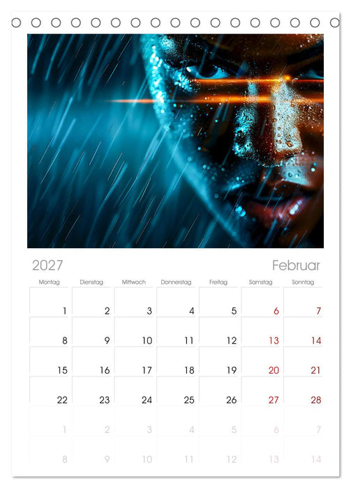 Sport Art (CALVENDO Tischplaner A5H 2027)