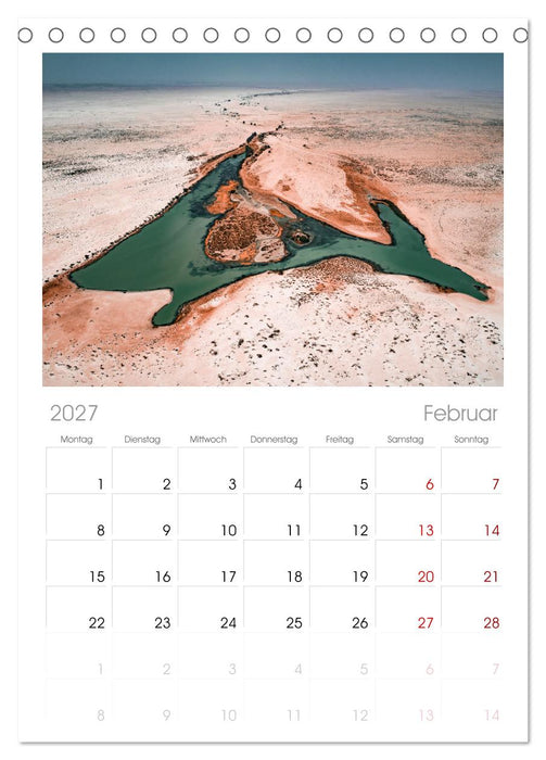 OMAN - Orientperle (CALVENDO Tischplaner A5H 2027)
