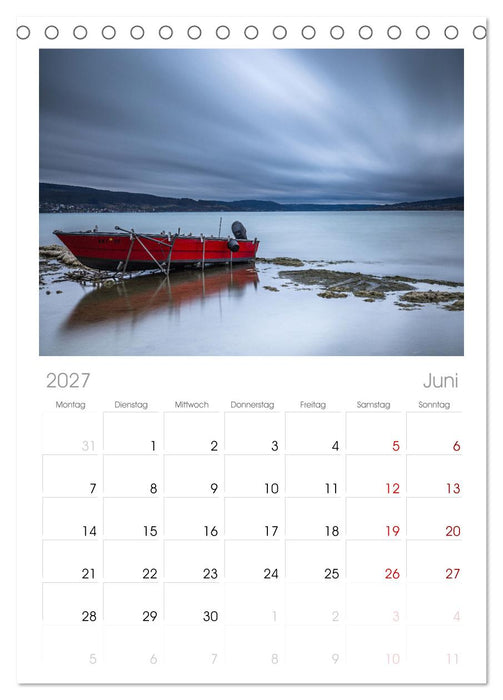 Herbst rund um den Bodensee (CALVENDO Tischplaner A5H 2027)