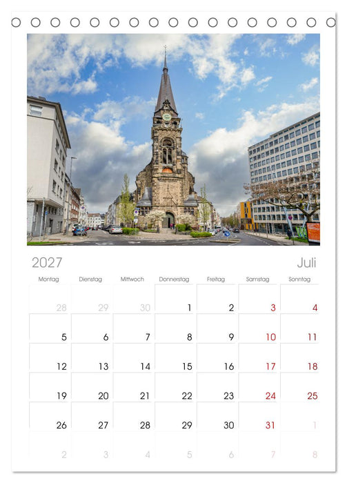 Aachen Impressionen (CALVENDO Tischplaner A5H 2027)