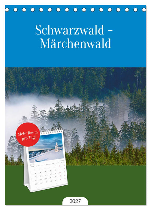 Schwarzwald - Märchenwald (CALVENDO Tischplaner A5H 2027)