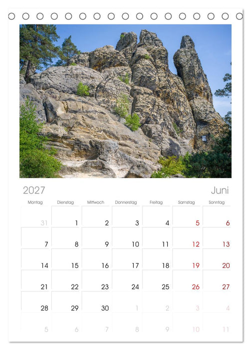 Ohh, Du wunderschöner Harz! (CALVENDO Tischplaner A5H 2027)
