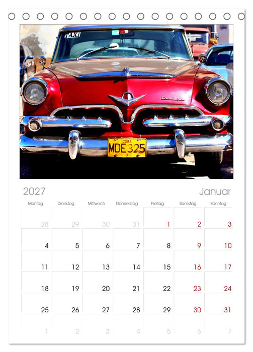 DODGE '55 (CALVENDO Tischplaner A5H 2027)