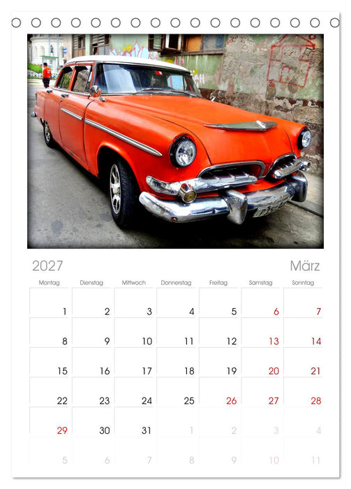 DODGE '55 (CALVENDO Tischplaner A5H 2027)