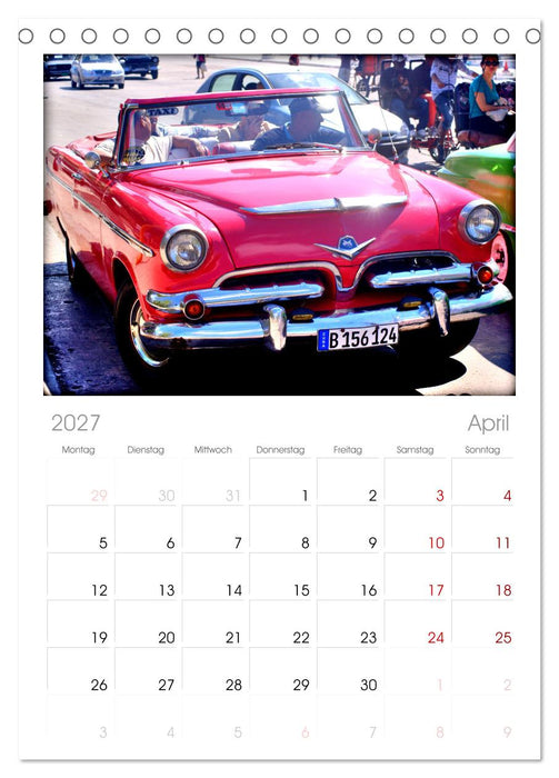 DODGE '55 (CALVENDO Tischplaner A5H 2027)