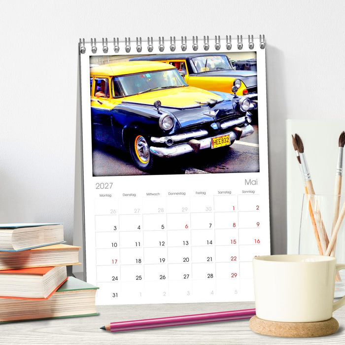 DODGE '55 (CALVENDO Tischplaner A5H 2027)