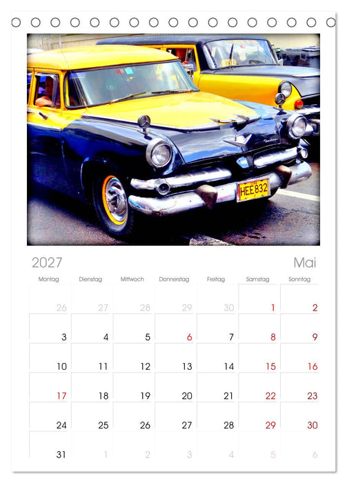 DODGE '55 (CALVENDO Tischplaner A5H 2027)