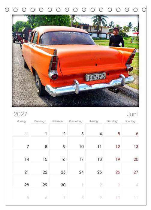DODGE '55 (CALVENDO Tischplaner A5H 2027)