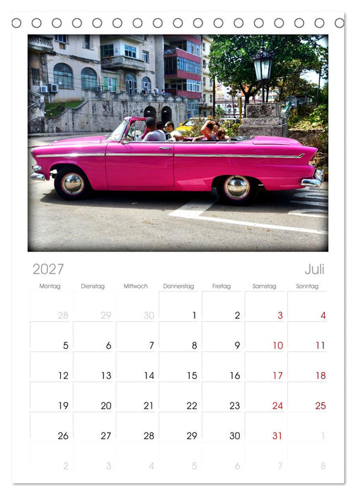 DODGE '55 (CALVENDO Tischplaner A5H 2027)