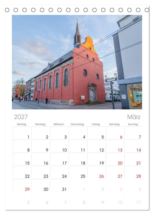 Neuss Impressionen (CALVENDO Tischplaner A5H 2027)